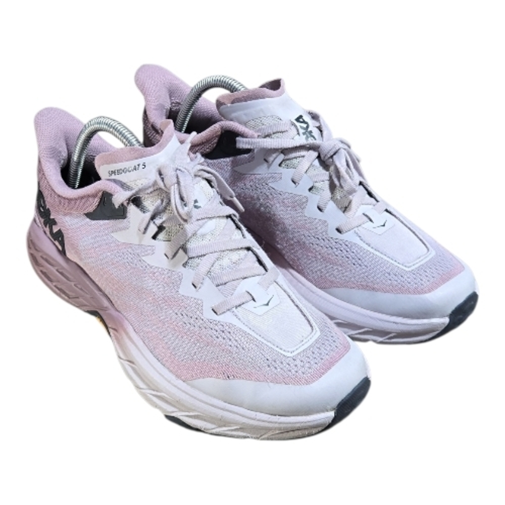Hoka One Speedgoat 5 Women’s size 9 B US 1123158 ELMR Lilac Running Shoes